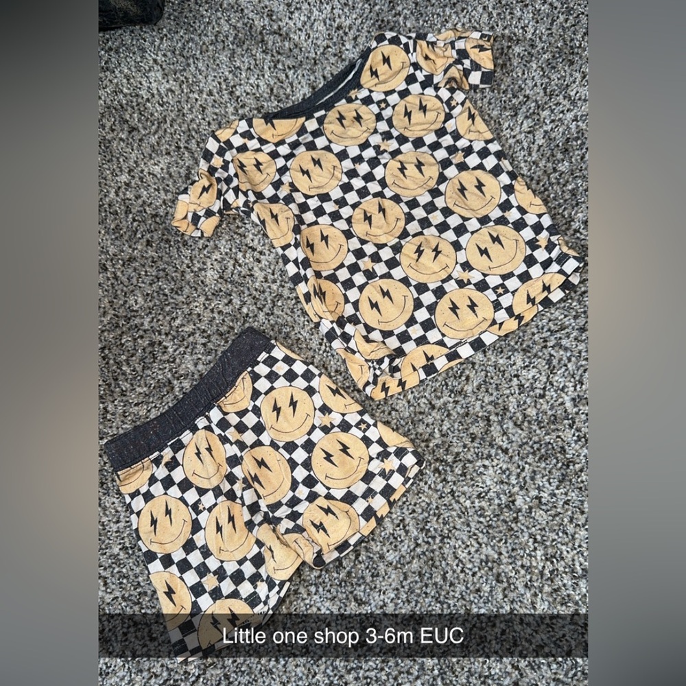 Little ones bamboo pj set